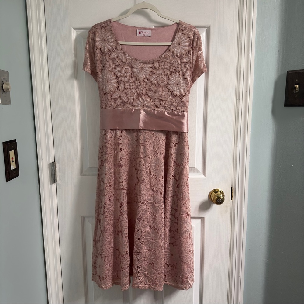 Women Blush Pink Dress
